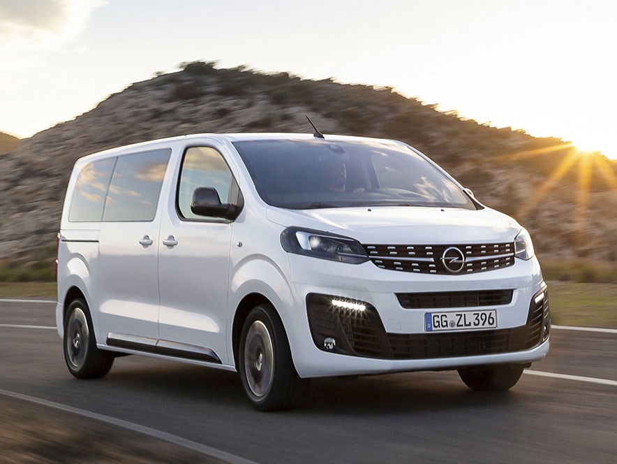 Opel Zafira Life and the Opel Vivaro Panel Van